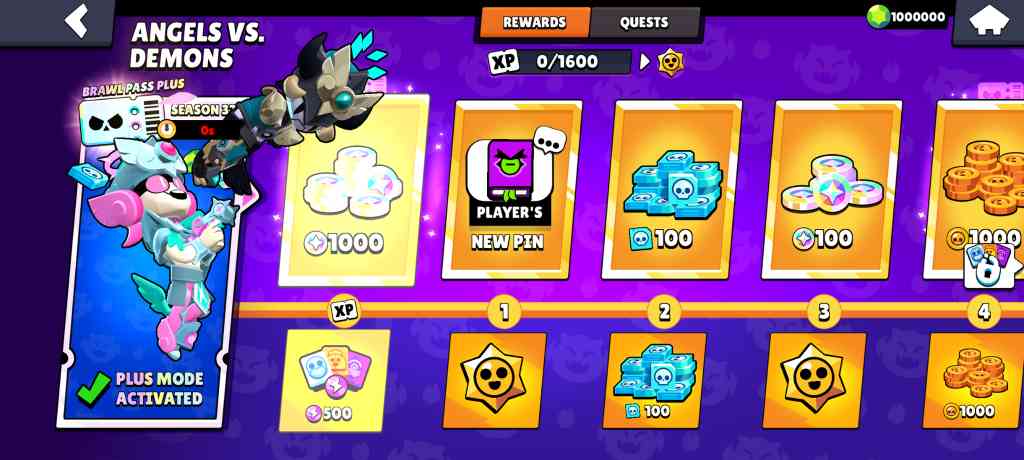 Brawl Pass Plus Unlocked