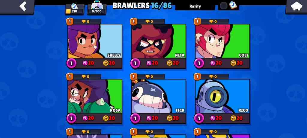 Unlocked All Brawlers & Skins